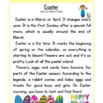 Free Printable Easter Reading Comprehension Worksheets