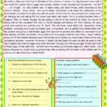 Free Printable Easter Reading Comprehension Worksheets