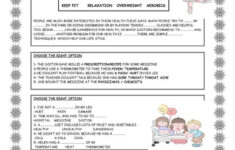 HEALTH AND FITNESS Worksheet Free ESL Printable Worksheets Made By