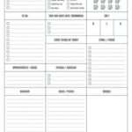 Free Printable Fitness Worksheets