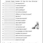 Free Printable French Worksheets For Grade 4