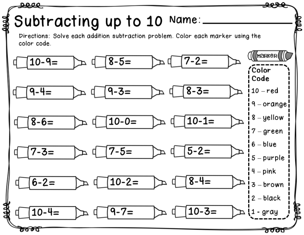 printable homework worksheets