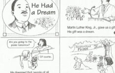 Free Printable Martin Luther King Jr Worksheets For Kindergarten Free