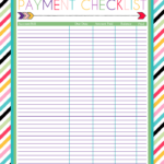 Free Printable Monthly Bill Payment Worksheet