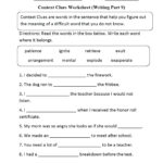 Free Printable Multiple Meaning Words Worksheets