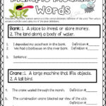 Free Printable Multiple Meaning Words Worksheets