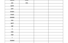 free printable open and closed syllable worksheets 1 Open And Closed Syllable Worksheets