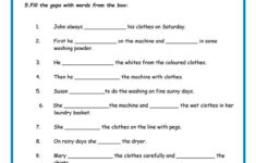 Laundry English ESL Worksheets For Distance Learning And Physical