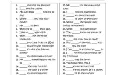 free printable portuguese worksheets 3 Grammar For Beginners To Do Worksheet Free ESL Printable Worksheets