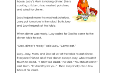 free printable reading comprehension worksheets for adults Free Printable Reading Comprehension Worksheets For Adults Free Printable