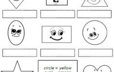 free printable shapes worksheets 1 Enjoy Teaching English SHAPES worksheet