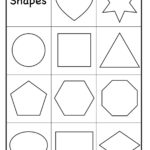 Free Printable Shapes Worksheets