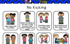 No Kicking This Interactive Social Story Is A Great Way To Teach