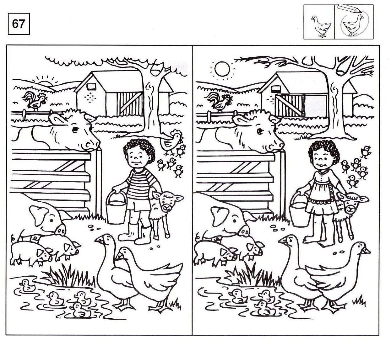 Spot The Difference Worksheets Spot The Difference Kids Worksheets 