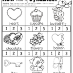 Free Printable Syllable Worksheets For Kindergarten