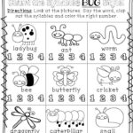 Free Printable Syllable Worksheets For Kindergarten