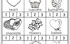 February NO PREP Packet Kindergarten Syllable Worksheet March