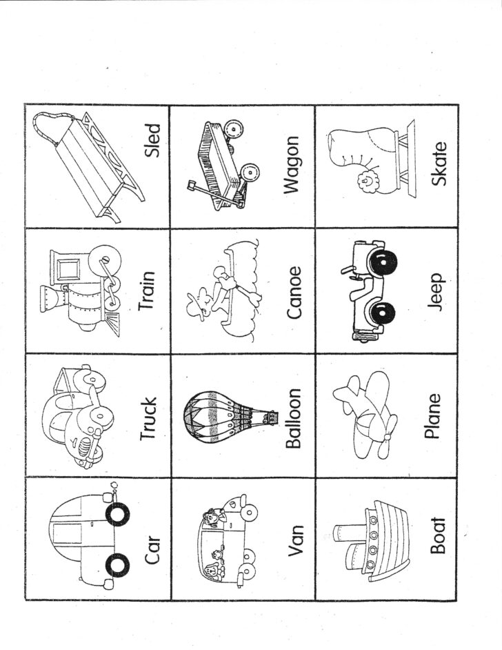 Free Printable Transportation Worksheets For Kids Peggy Worksheets