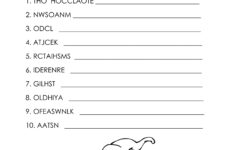 Free Printable Fall Word Unscramble Games For Senior Adults Free