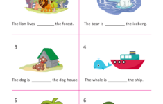Where Is The Animal Preposition Worksheets English Prepositions