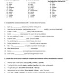 Free Printable Worksheets On Adverbs For Grade 5