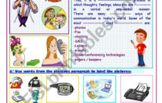 Means Of Communication ESL Worksheet By Sassouki