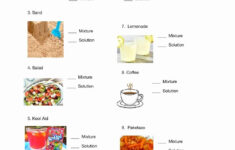 free printable worksheets on mixtures and solutions 1 Worksheet Mixtures And Solutions Best Of Mixture And Solution Quiz