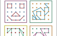 geoboard printable worksheets McRuffy Geoboard Pictures Flip And Draw Book Preschool Math Math
