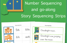 goodnight moon printable worksheets Goodnight Moon Sequencing Cards Free Printable