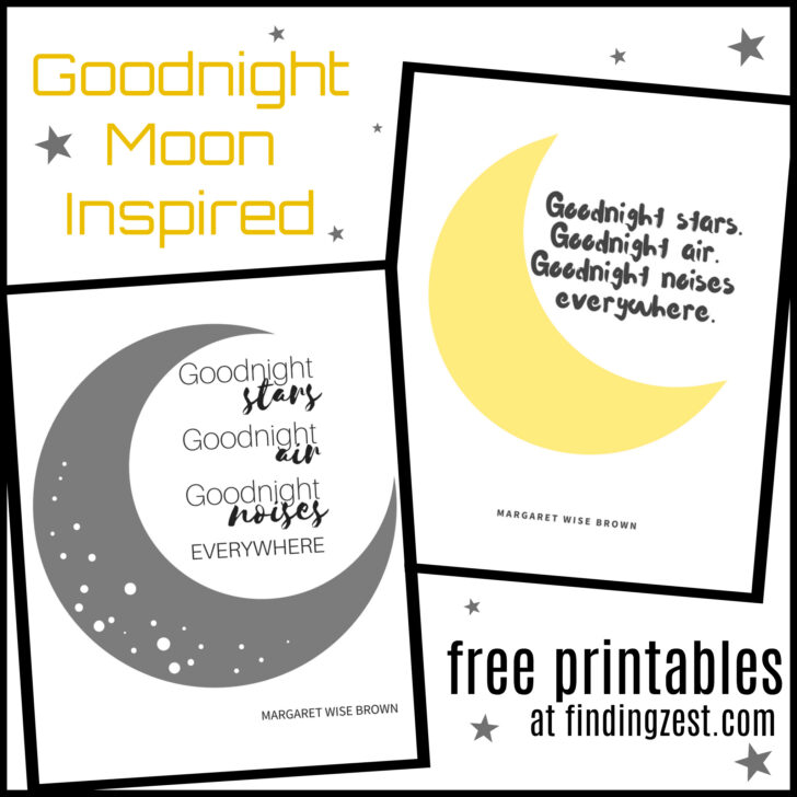 Goodnight Moon Printable Worksheets