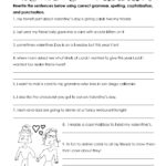 Grammar Worksheets Year 6 Printable