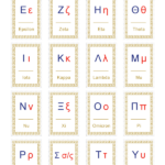 Greek Alphabet Printable Worksheets