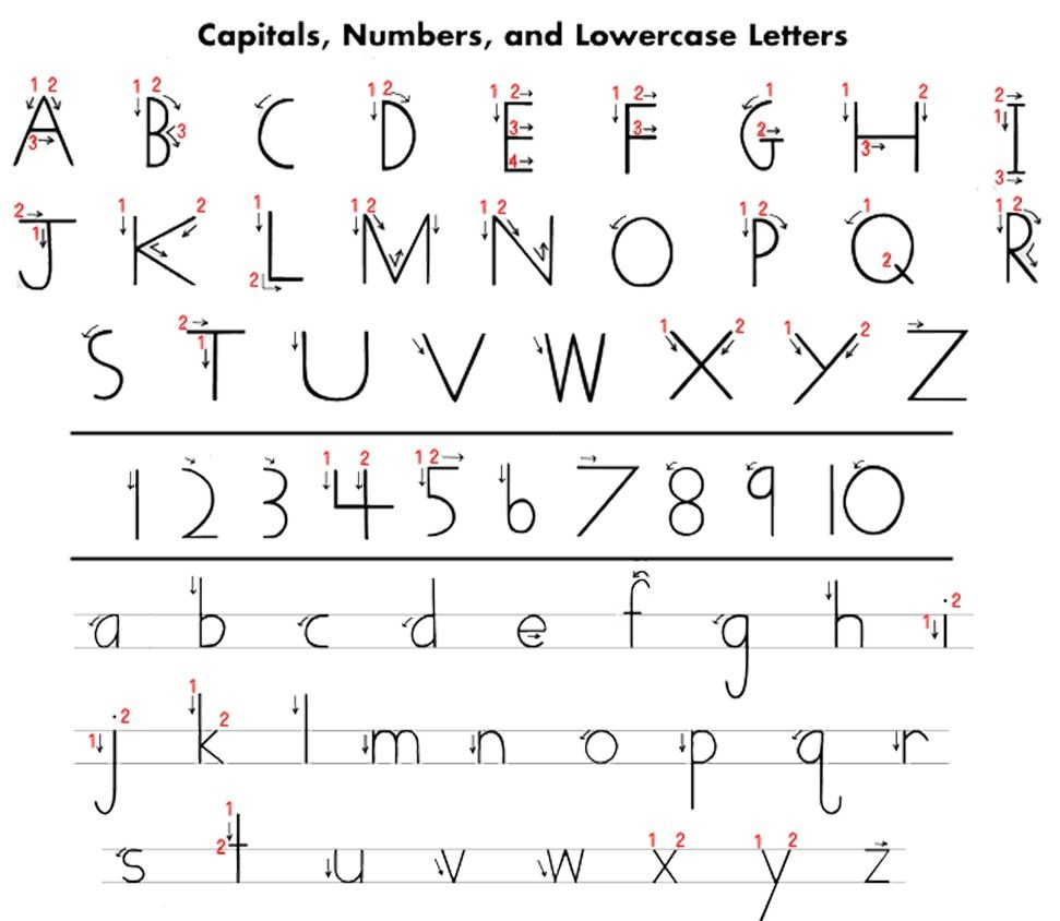 Handwriting Without Tears Worksheets Free Printable Free Printable