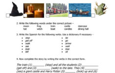 Harry Potter Past Tense Worksheet Free ESL Printable Worksheets Made