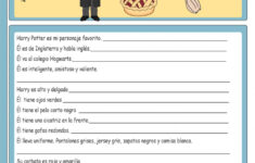 harry potter printable worksheets Harry Potter Present Simple Worksheet