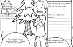 Hatchet Character Map Hatchet Novel Study Hatchet Book Novel Activities