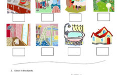 home worksheets printables My House Worksheet For Young Learners Worksheet Free ESL Printable