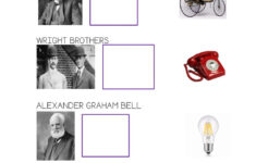 inventions printable worksheets 1 Inventors And Inventions Activity