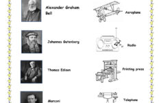 inventions printable worksheets 2 Inventors And Inventions Worksheet