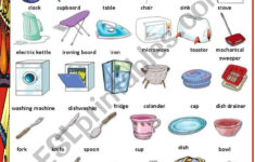 Find 40 Kitchen Utensils And Appliances ESL Worksheet By Vanda51