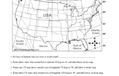 latitude and longitude worksheets free printable Latitude and longitude worksheet Map Worksheets Latitude And