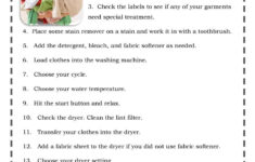 laundry worksheets printable 1 Here Is Another Life Skills Worksheet I Wish All My Students Did