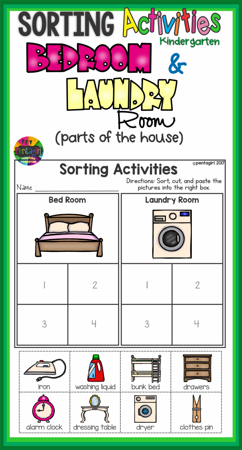 Laundry Worksheets Printable | Peggy Worksheets