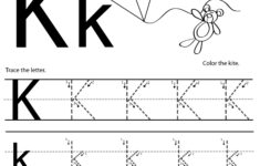 Letter K Tracing Worksheets TracingLettersWorksheets