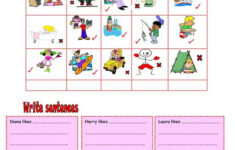 LIKES AND DISLIKES English ESL Worksheets For Distance Learning And