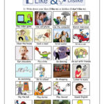 Likes And Dislikes Worksheets Printable