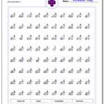 Mad Minute Division Printable Worksheets