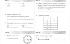 Math 4 Today Grade 4 Carson Dellosa 9781483841632