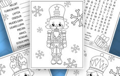 nutcracker worksheets printable The Nutcracker Coloring Pages Craft Play Learn