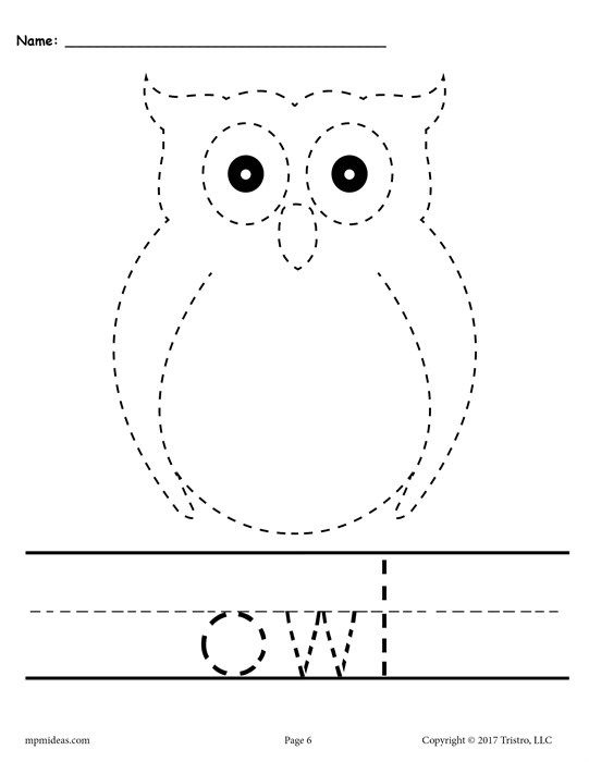 Free Printable Owl Worksheets Learning How To Read